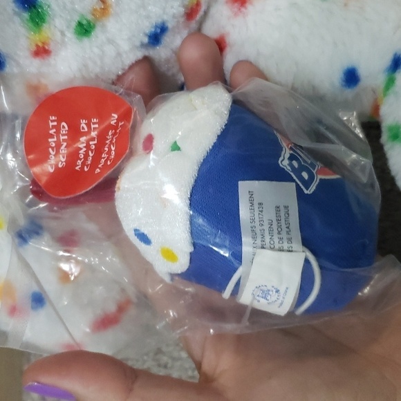 HTF NWT build a bear DQ blizzard confetti BEAR - Picture 2 of 8